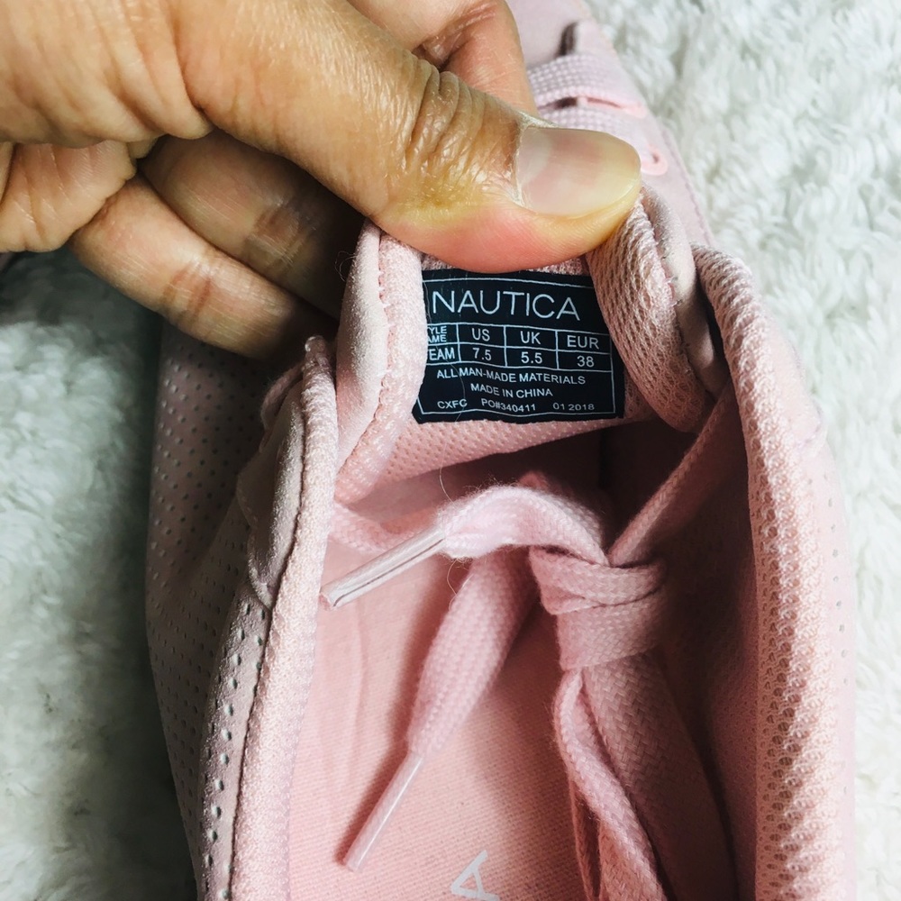 NWOT Nautica Pink sneakers - Picture 4 of 6